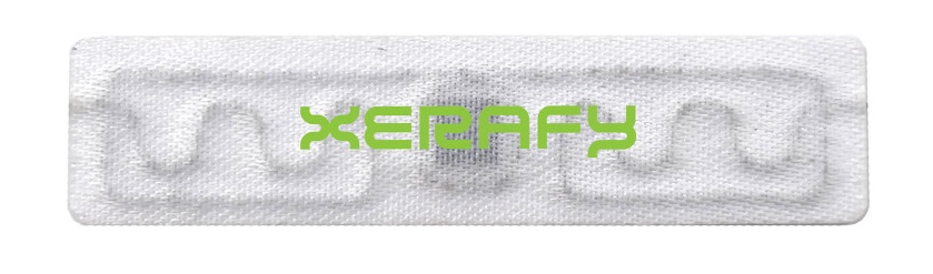 Xerafy TEX 50x12 UHF RFID Tag for tracking & management of commercial laundering & textile items