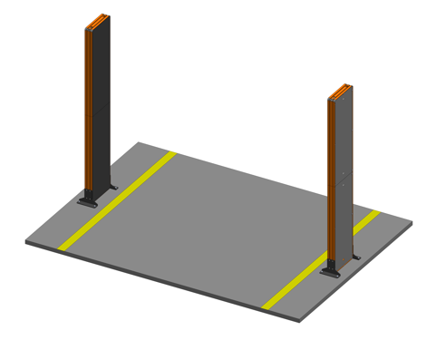 Times-7 Portal System RAIN UHF RFID Doorway Antennas for Warehouse & Distribution Centres & Distribution Houses with wide portal openings, tall pallets, and mixed-product environments